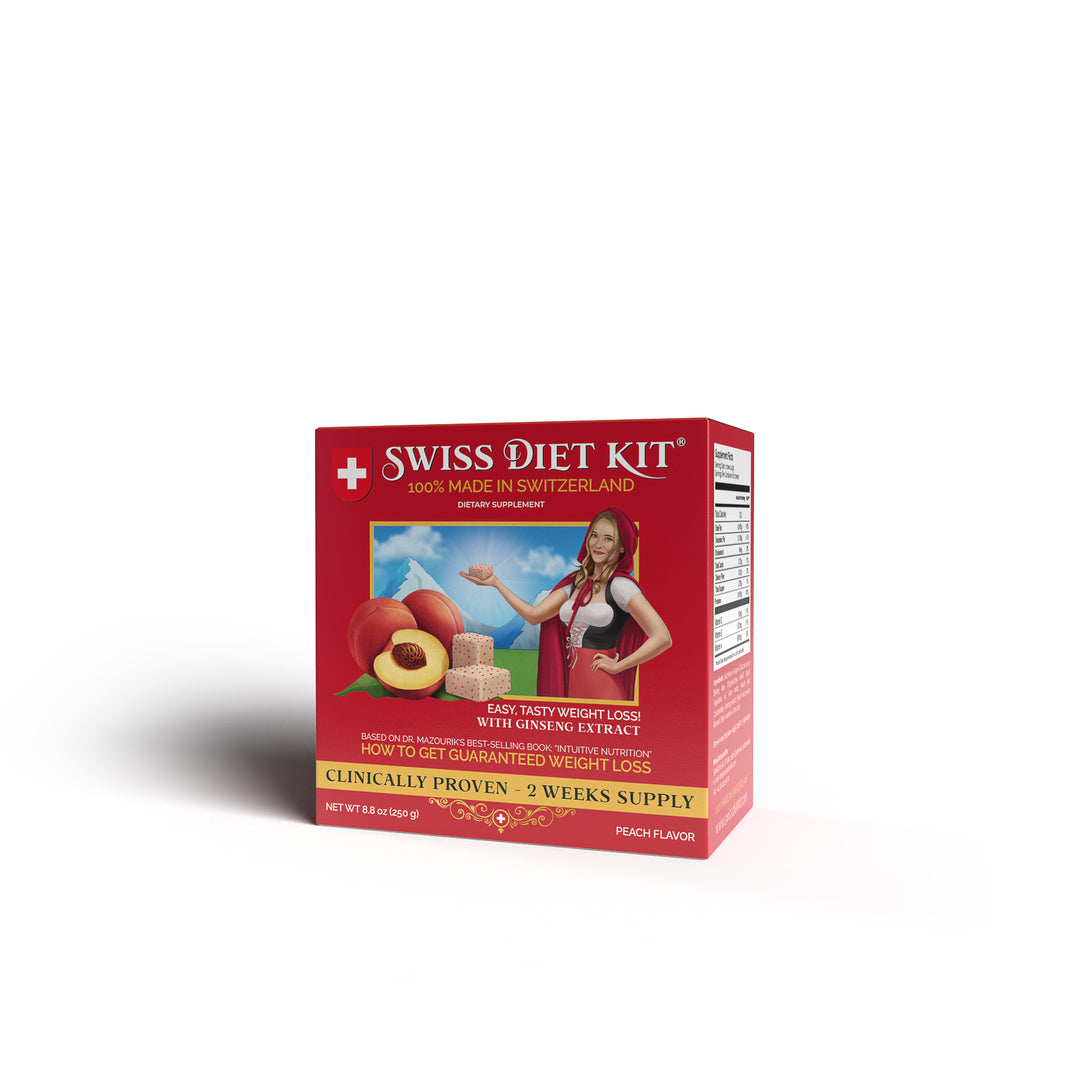 Swiss Diet Kit- PEACH, 4 weeks set- (500g) – Swiss Diet Kit by Dr. Mazourik
