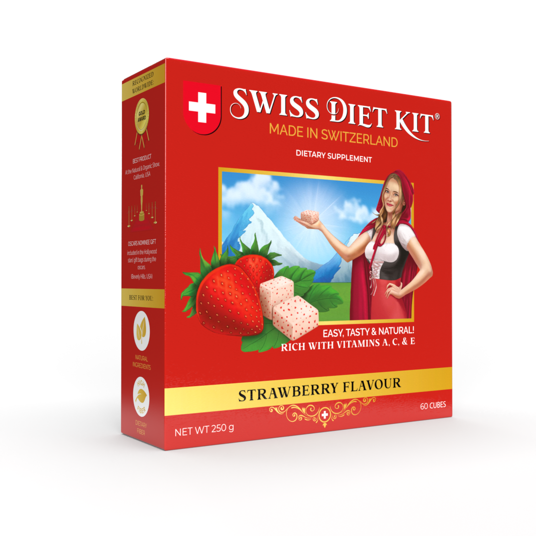 Swiss Diet Kit- STRAWBERRY,  2 weeks set - (250g)