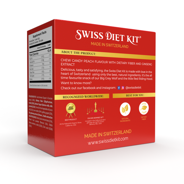 Swiss Diet Kit- PEACH,  4 weeks set- (500g)